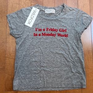 Wildfox BWT tee shirt XS